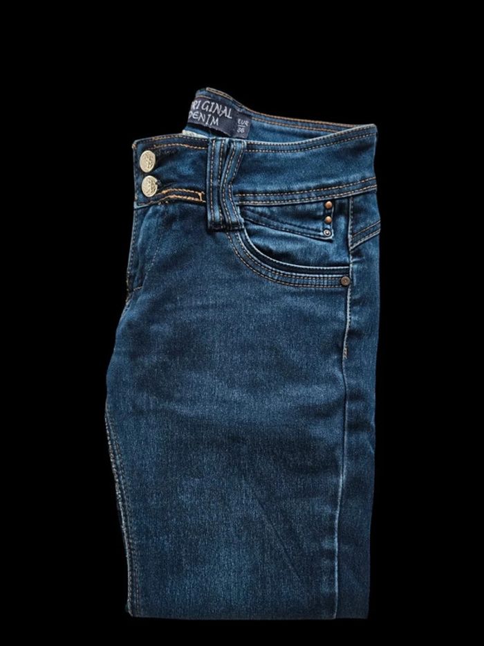 Jean bleu Skinny - 36/S original denim