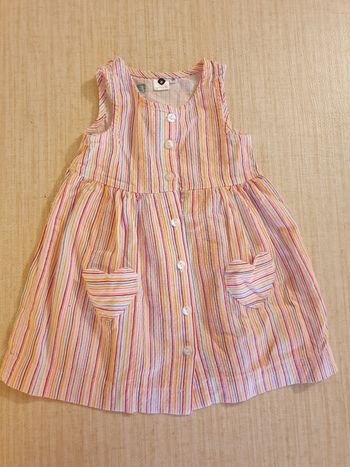 Robe multicolore 12 mois