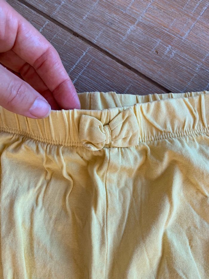 Short jaune - photo numéro 3