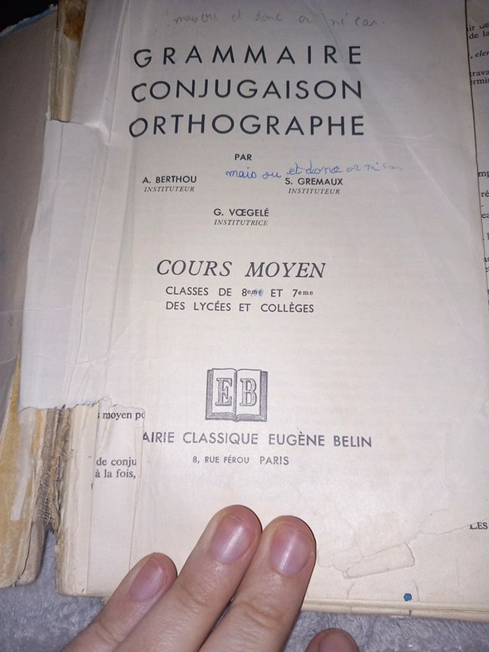 Grammaire conjugaison - photo numéro 2