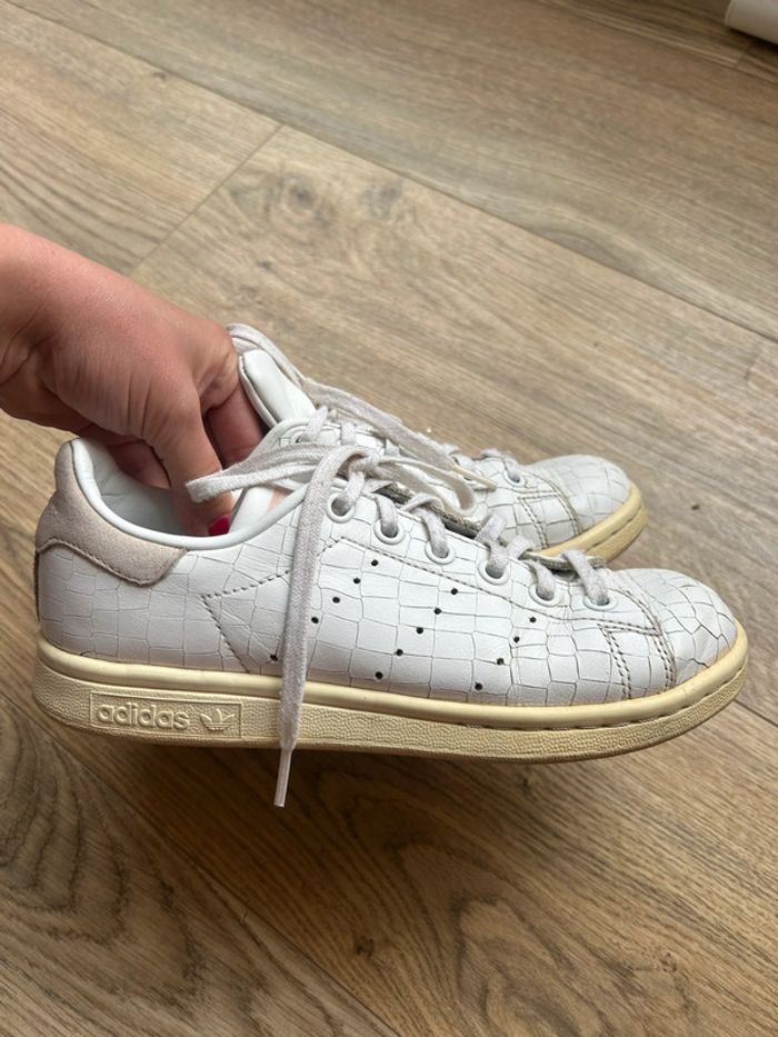 Stan Smith Adidas effet croco - photo numéro 3