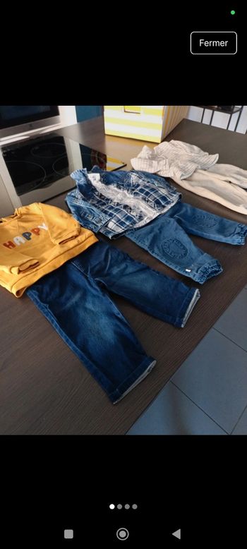 Lot vêtements garçon 9 mois