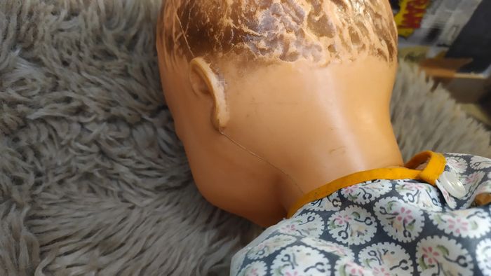 ancienne poupée a restaurer - photo numéro 5