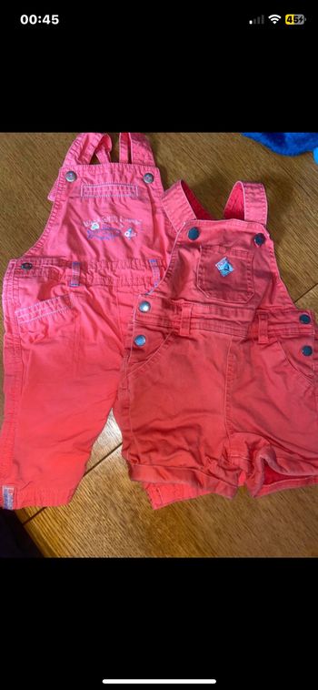 lot 2 salopettes été