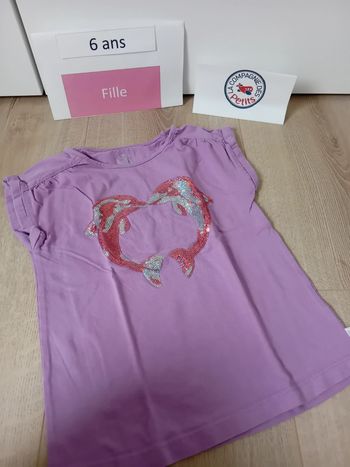 T-shirt fille 6 ans La Compagnie des Petits