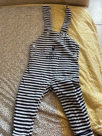 Salopette épaisse coton TAO 3 mois