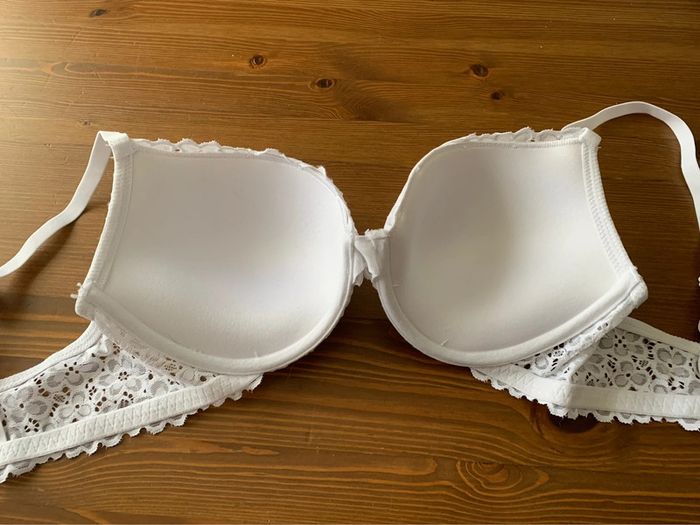 Soutien gorge H&M blanc 85B(195) - photo numéro 2