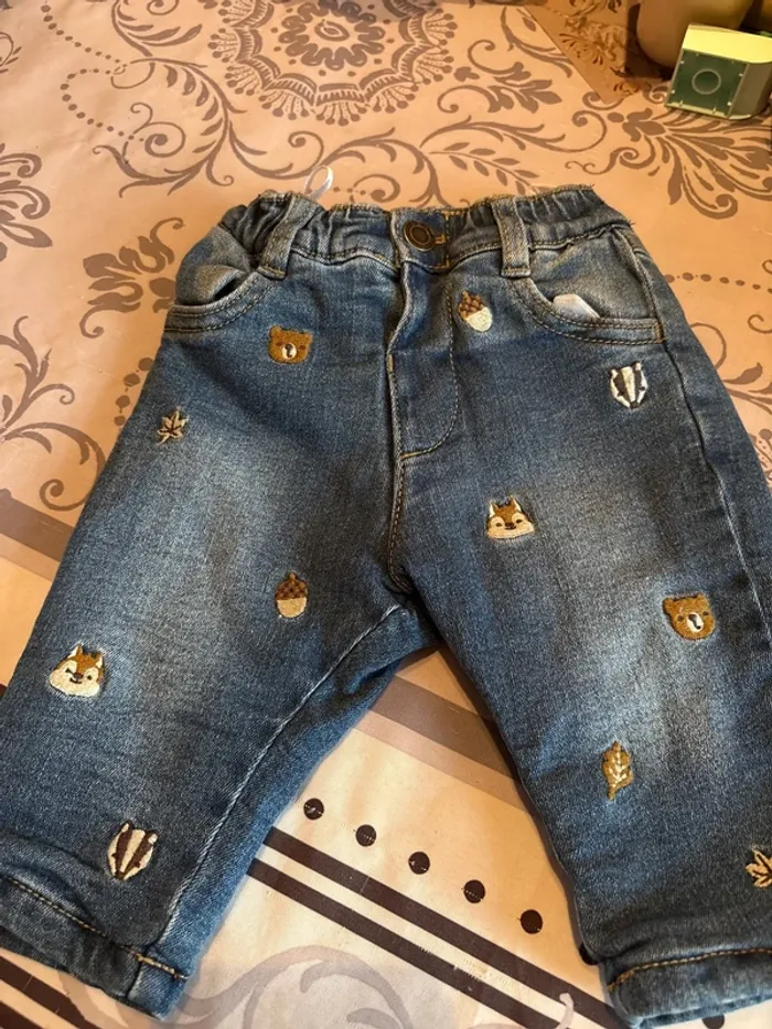 Jeans motif