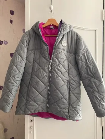 Manteau gris chaud Quechua