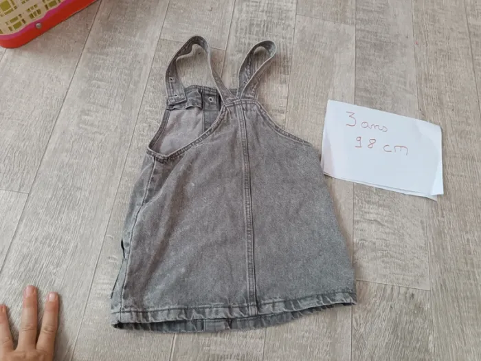 Robe salopette Mango 3 ans 98 cm - photo numéro 4
