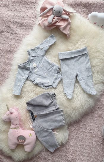 Ensemble bébé mixte 1 mois