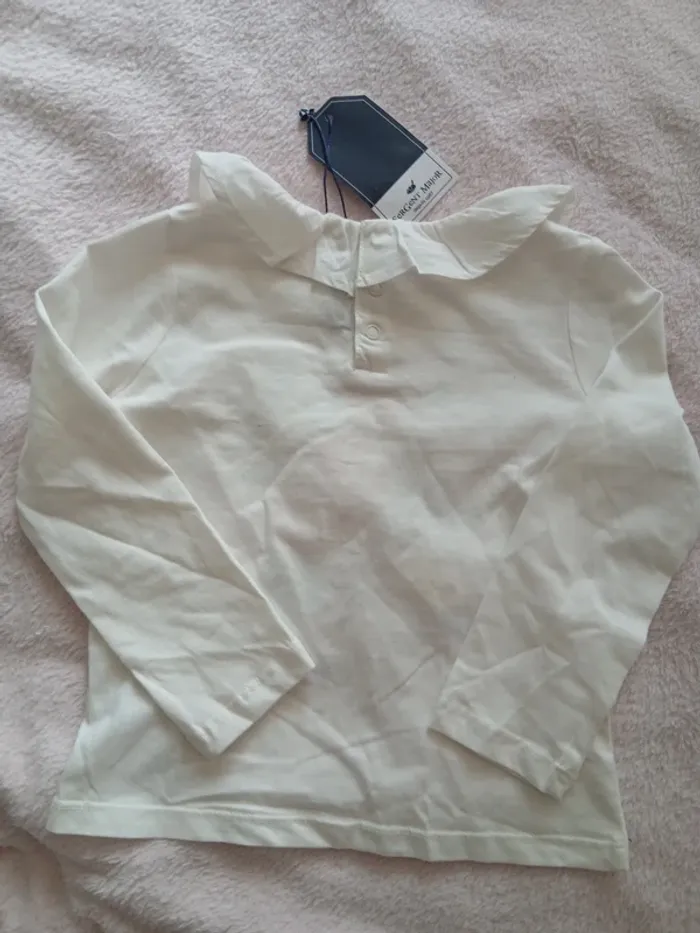 Tee-shirt ML neuf Sergent Major 4 ans - photo numéro 3