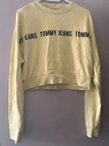 Pull court tommy jeans taille L