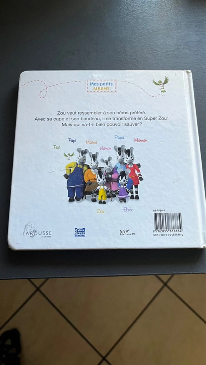 Livre super Zou - photo numéro 2
