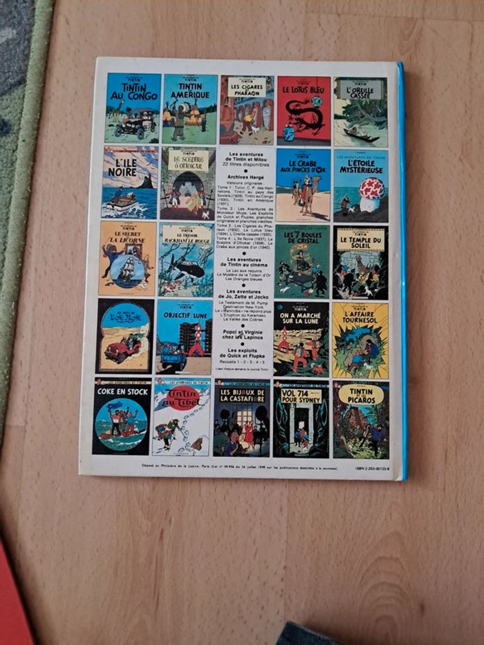 Les cigares du pharaon - Tintin - photo numéro 2