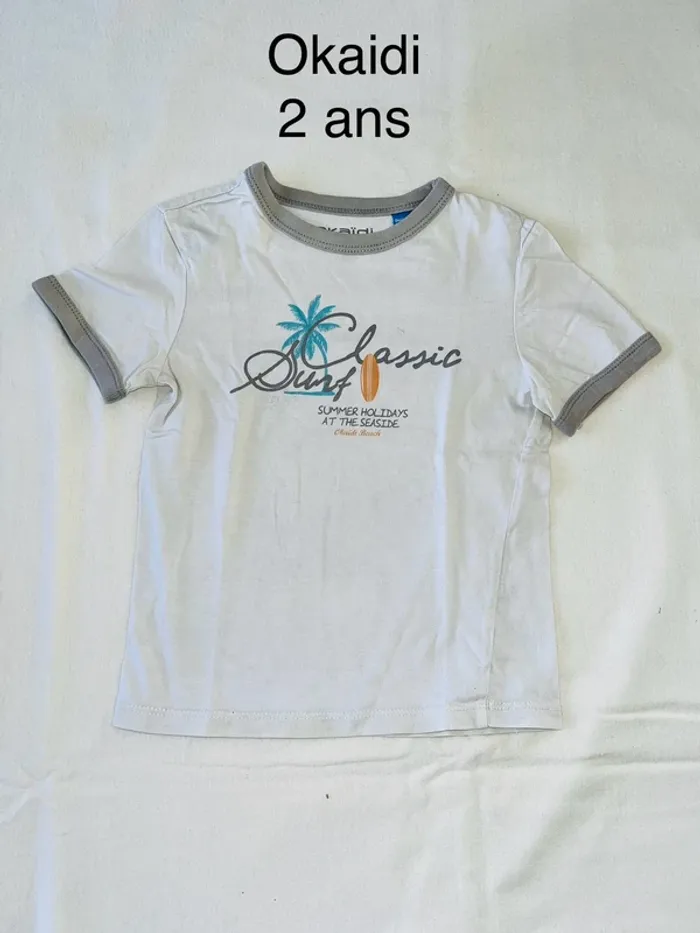T-shirt okaidi 2 ans