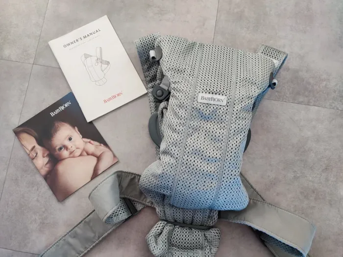 Porte bébé Mini 3d Mesh Babybjörn - photo numéro 7