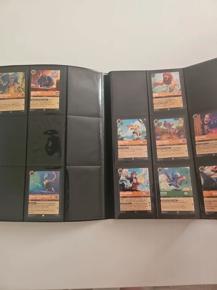 Classeur cartes Lorcana - La mer azurite - 150 cartes - photo numéro 7