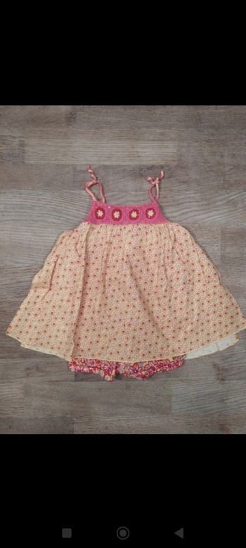 Robe barboteuse Catimini 12 mois