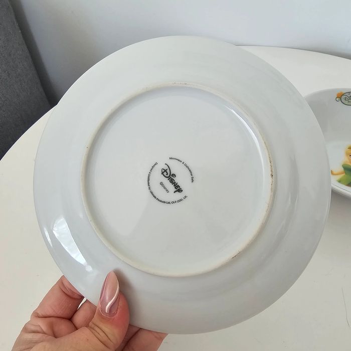 Lot assiette + bol La fée clochette Disney - photo numéro 3