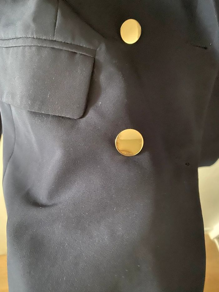 Blazer bleu Stradivarius - photo numéro 3