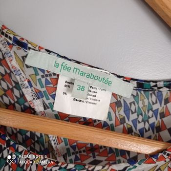 Robe à motifs multicolores t38 la fée maraboutée