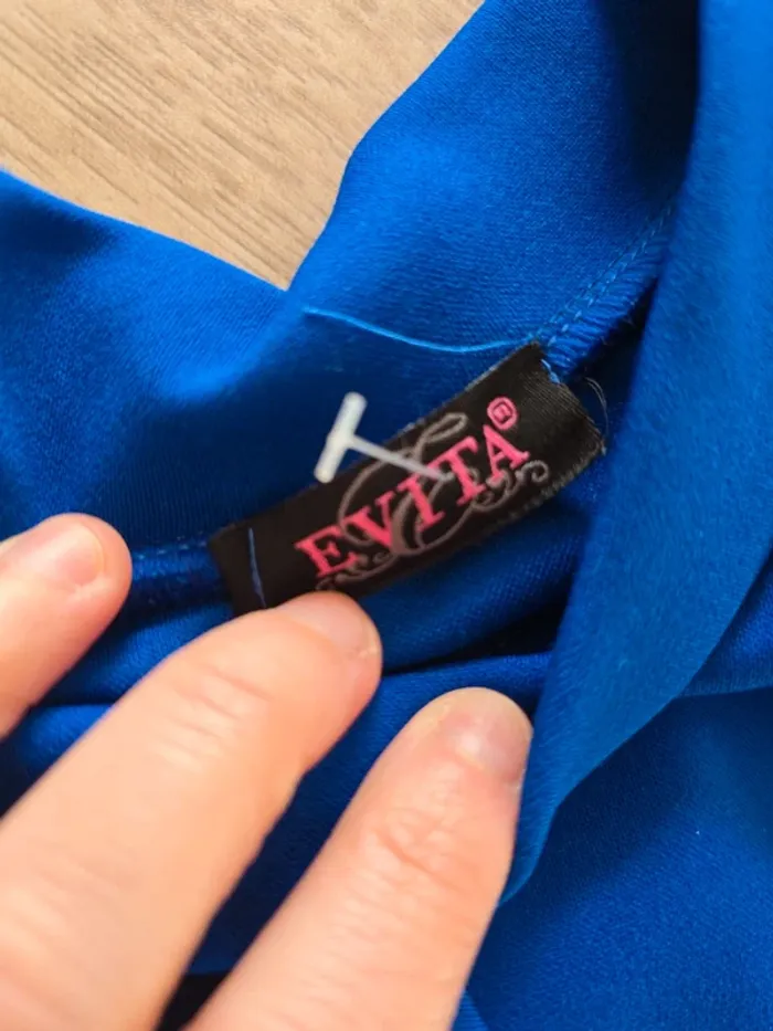 Robe cocktail bleu - photo numéro 6