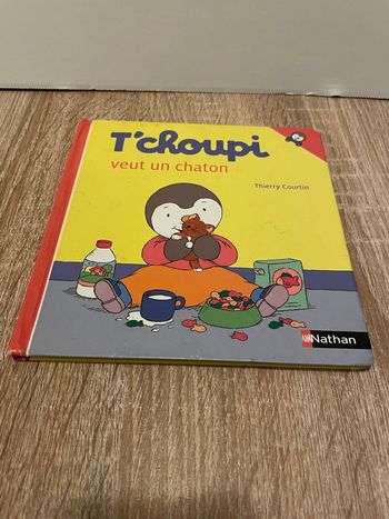 Livre T’choupi veut un chaton