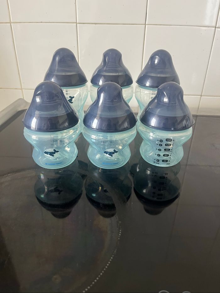 Lot de 6 biberons avec son préparateur - photo numéro 6