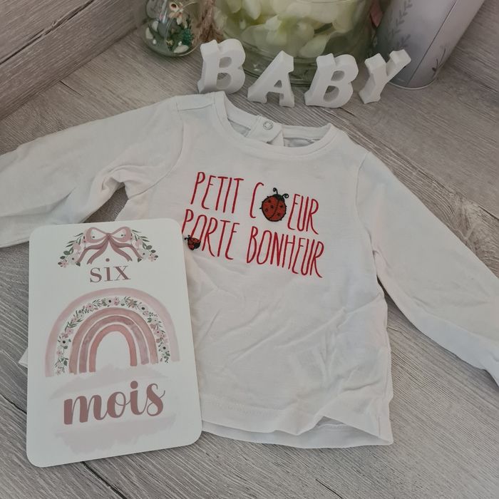 T-shirt manches longues 6 mois Orchestra