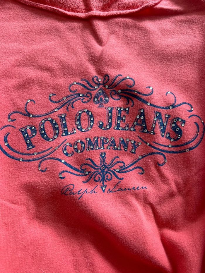 Sweat-shirt polo Ralph Laurent taille L - photo numéro 4