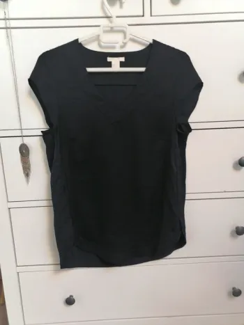 Blouse noir 38