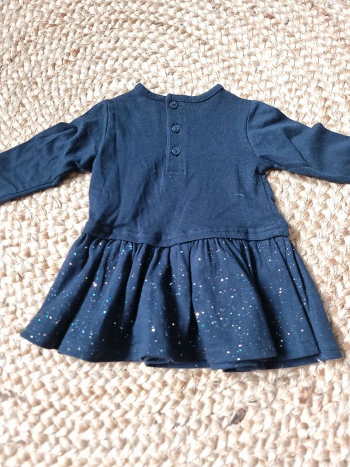 Robe bleu marine 3 mois - photo numéro 5