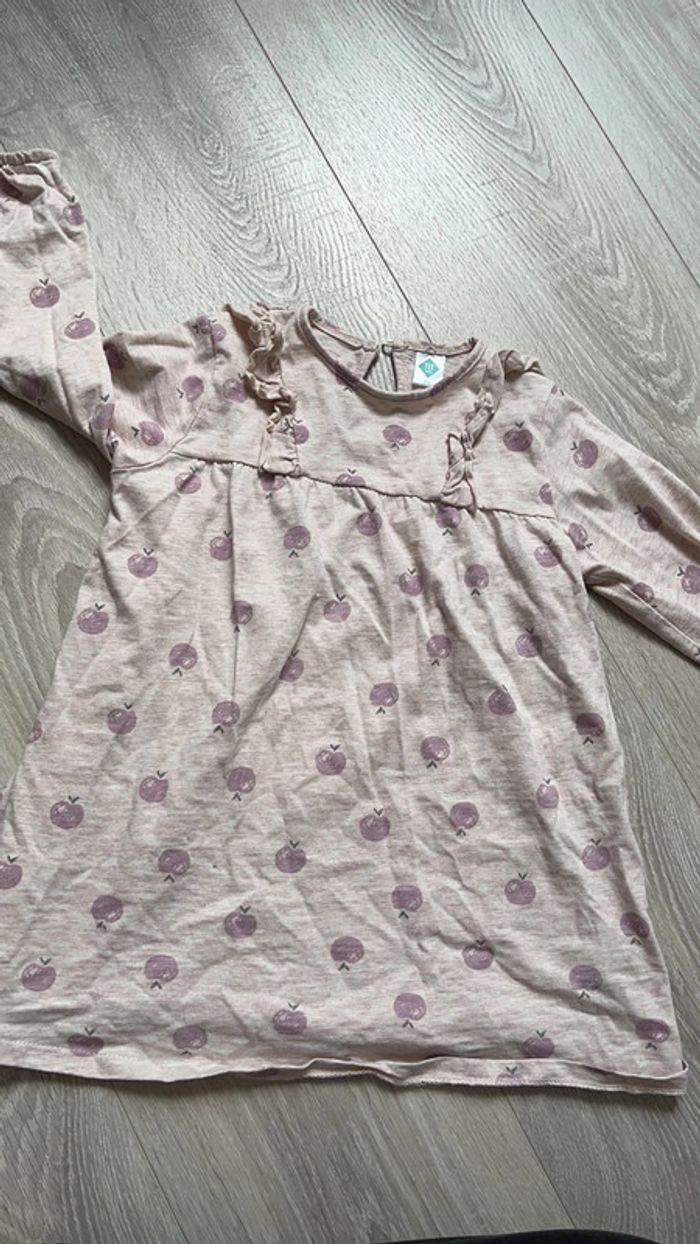 Robe légère manche longue