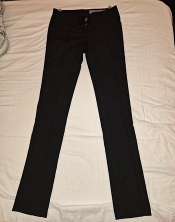 Pantalon slim noir stretch W30