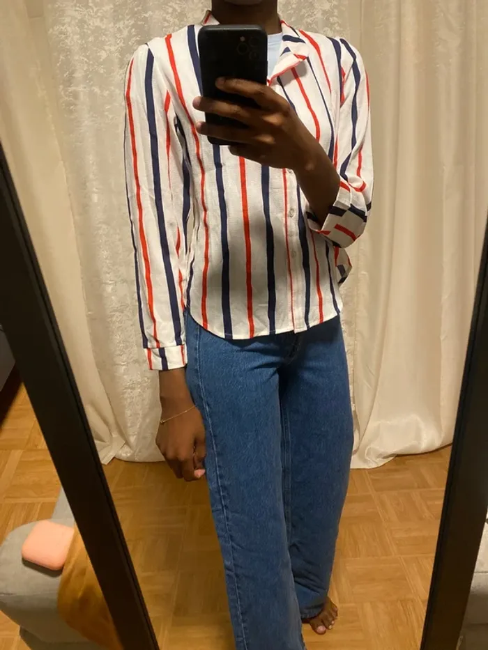 Chemise à rayure
