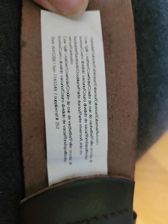 Ceinture marron foncé Esprit - photo numéro 5