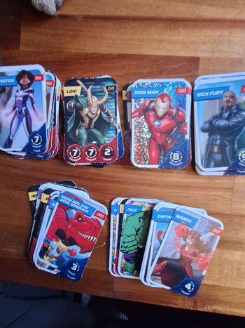 Carte Marvel collection Leclerc