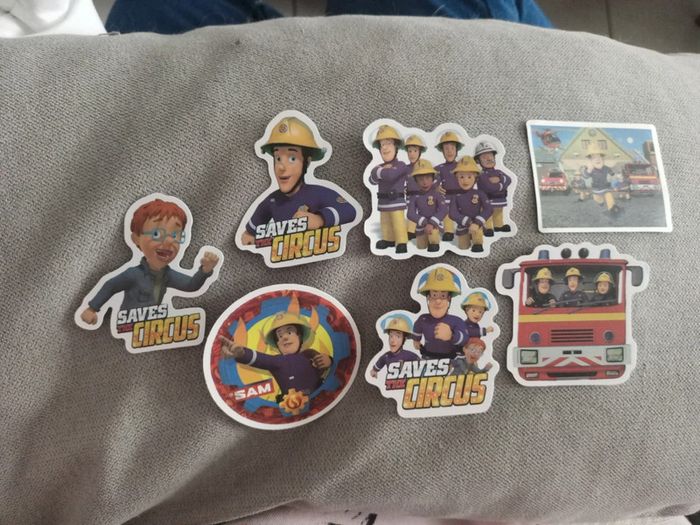 Stickers neufs Sam le pompier - photo numéro 2