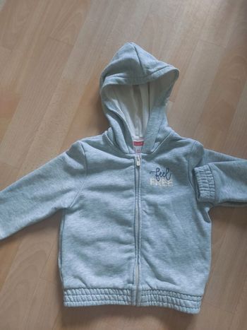 Veste à capuche fille