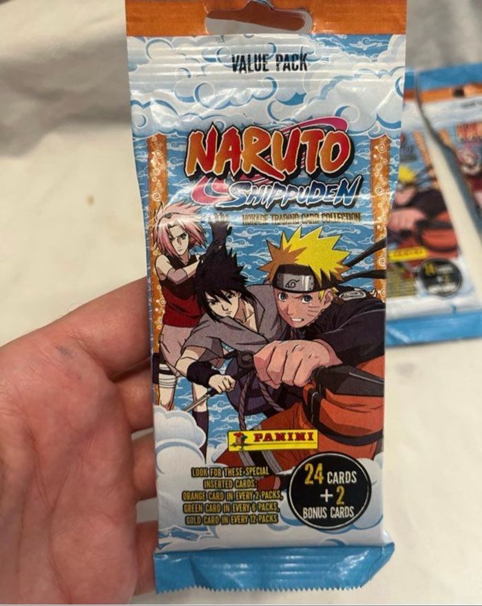 4 Mega Boosters Cartes NARUTO neufs scellés - photo numéro 4