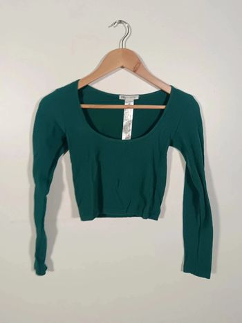 Top vert Zara 36