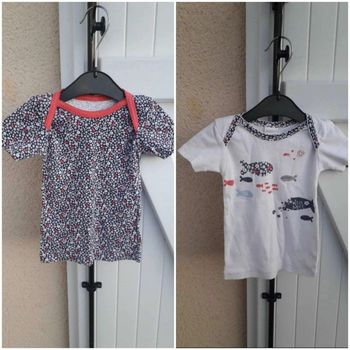 lot 1+1 maillots  bb filles 18 mois 