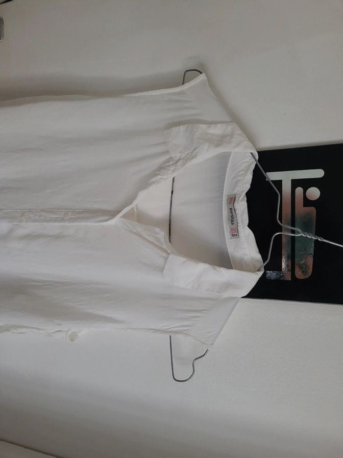 Chemise sans manche blanche - photo numéro 3