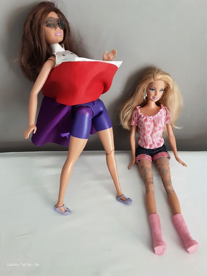 Lot de 2 Barbie - photo numéro 3