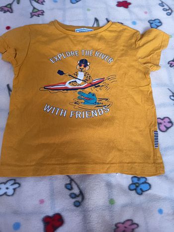 Tee shirt manche courte 4 ans