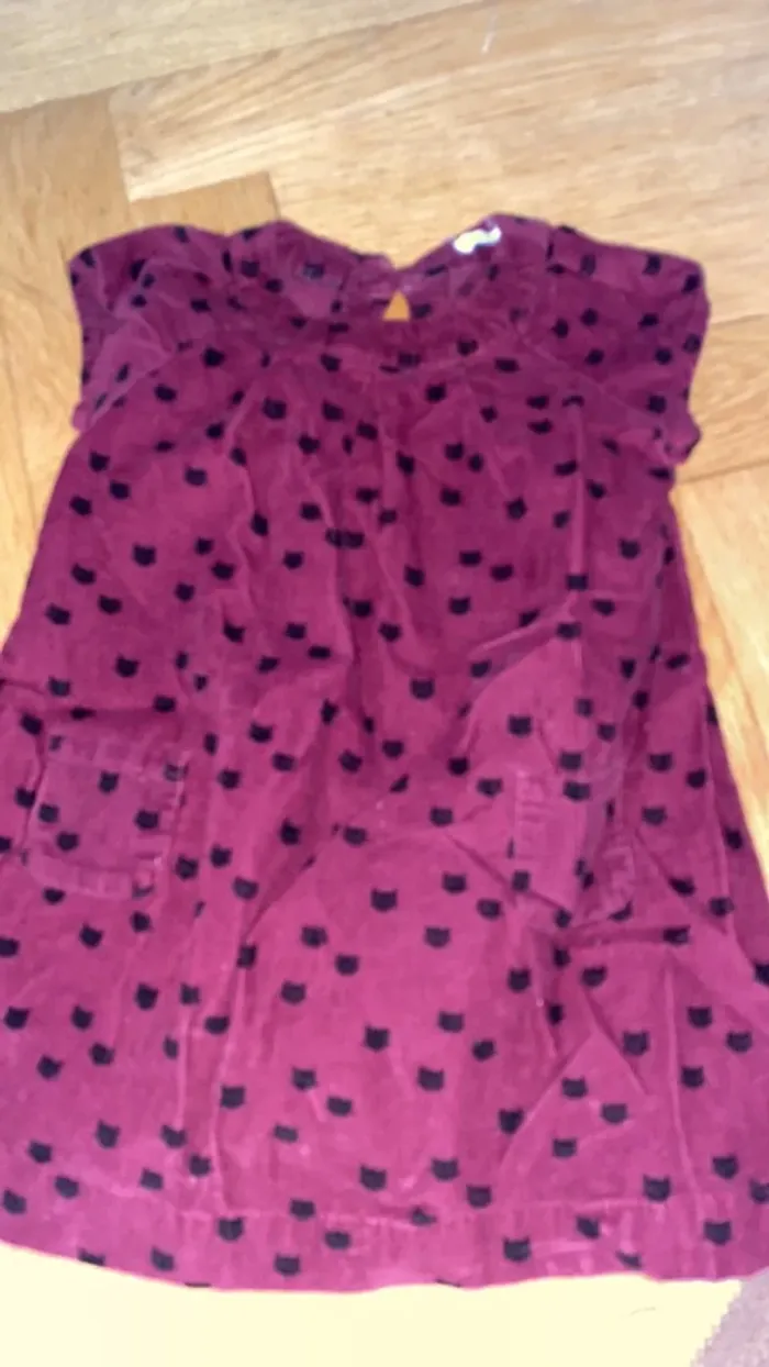 Robe petits chat 18m
