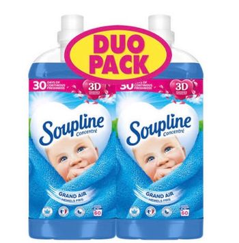 Lot de 2 soupline 60 lavages 
