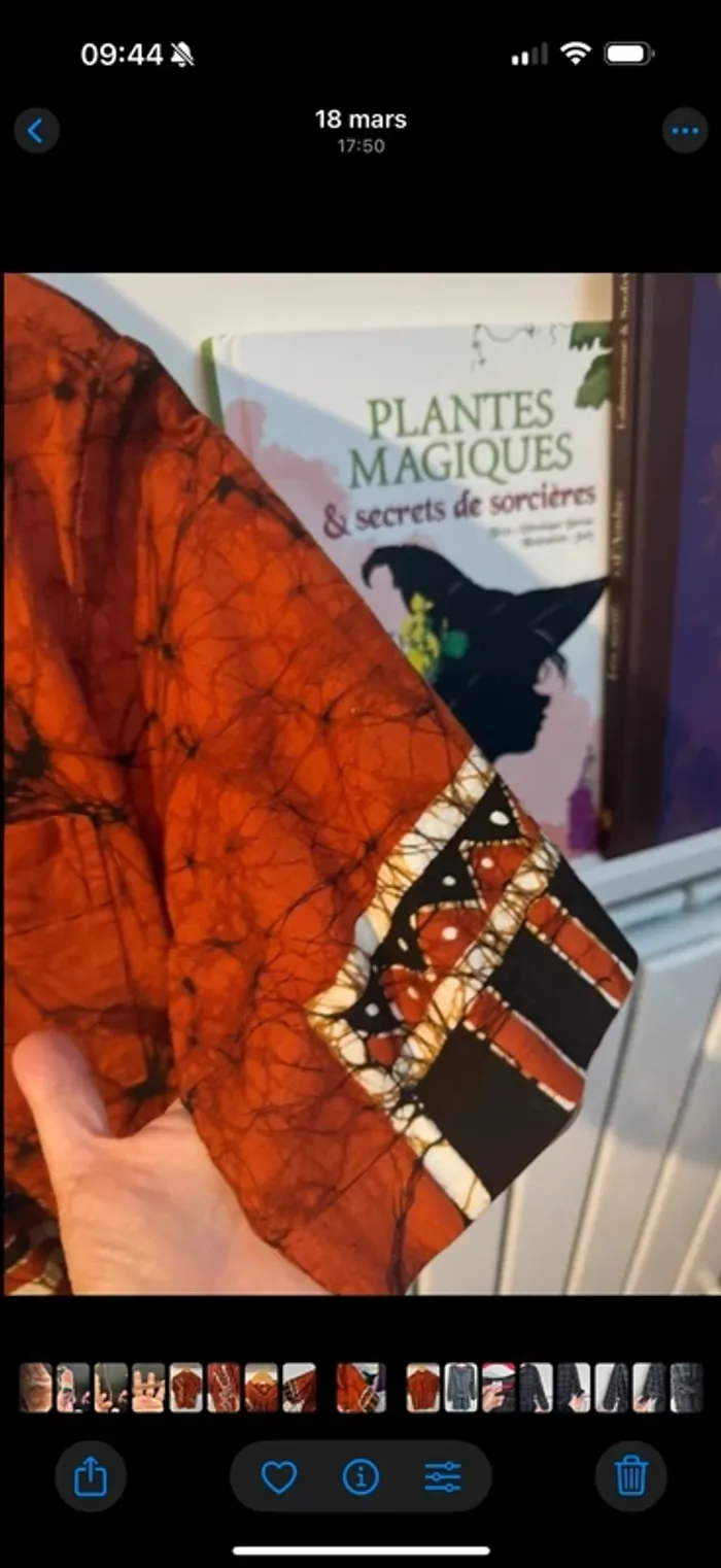 Chemise manches courtes à motif homme S ou 36 - photo numéro 5