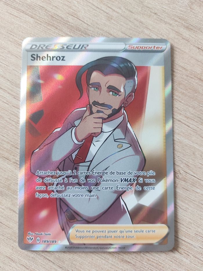 Carte pokemon Shehroz 189/189 Ténèbres embrasées